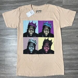The Notorious B.I.G T-Shirt Size S/M Graphic Print King Biggie Retro Y2K Hip Hop